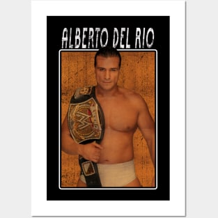 Vintage Wwe Alberto Del Rio Posters and Art